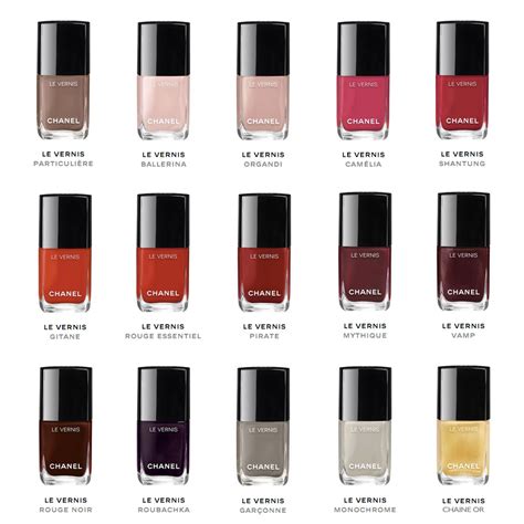 chanel nail polish trio set|chanel nail polish colour chart.